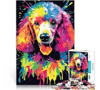 Puzzle da 2000 pezzi per adulti Barboncino arcobaleno Giocattoli educativi per l'apprendimento Giochi per famiglie Idee regalo 70x100cm