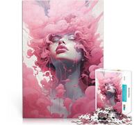 Puzzle da 2000 pezzi per adulti Beatitudine del rumore rosa Giocattoli di gioco impegnativi Giocattoli per la decorazione della casa 70x100cm