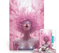 Puzzle da 2000 pezzi per adulti Beatitudine del rumore rosa Vacanza a casa: uccidere il tempo con poster abbinato e foglio di quiz 70x100cm
