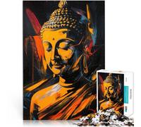 Puzzle da 2000 pezzi per adulti Budda Aiuta il cervello ad allenare i giocattoli che creano dipendenza per coltivare la pazienza Regalo divertente 70x100cm