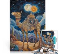 Puzzle da 2000 pezzi per adulti Cammello colorato fantasy Fatto di cartone per età pari o superiore a 14 anni Gioco intellettuale giocattolo offerte come regali per tutta la famiglia