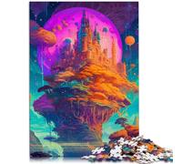 Puzzle da 2000 pezzi per adulti castello spazio decorazione casa puzzle regalo di compleanno, regali, arte da parete 70 x 100 cm per adolescenti dai 14 anni in su