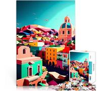 Puzzle da 2000 pezzi per adulti Città del Messico Giocattolo educativo intellettuale decomprimente perché è ideale come regalo per tutta la famiglia 70x100cm