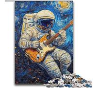 Puzzle da 2000 pezzi per adulti con astronauti nel cielo notturno, giocattoli avvincenti per la decorazione della casa, stimola l'intelligenza cerebrale (70x100cm)