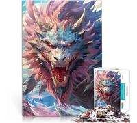 Puzzle da 2000 pezzi per adulti Dio Drago Giocattoli che creano dipendenza e sfidano l'intelligenza del cervello Un'opera d'arte 70x100cm