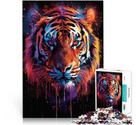 Puzzle da 2000 pezzi per adulti Dipinto di tigre che si scioglie apprendimento educativo Ogni pezzo è unico - Gioco divertente e stimolante per tutta la famiglia 70x100cm