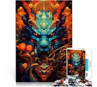 Puzzle da 2000 pezzi per adulti Drago Anime Giocattoli che creano dipendenza e sfidano l'intelligenza del cervello Un'opera d'arte 70x100cm