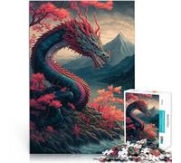 Puzzle da 2000 pezzi per adulti Drago asiatico Antistress Vacanza in patria Uccidere il tempo Adatto per la decorazione del desktop 70x100cm