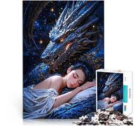 Puzzle da 2000 pezzi per adulti Drago con ragazza addormentata Giocattoli da gioco per regalo di famiglia Migliorare la memoria 70x100cm