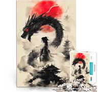 Puzzle da 2000 pezzi per adulti Drago e Geisha Giocattoli educativi per l'apprendimento Giochi per famiglie Regali di Babbo Natale segreto 70x100cm
