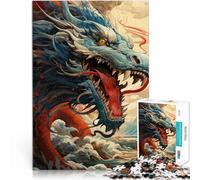 Puzzle da 2000 pezzi per adulti Drago Giocattoli che creano dipendenza e sfidano l'intelligenza del cervello Regalo di opere d'arte 70x100cm