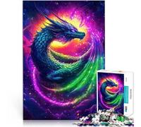 Puzzle da 2000 pezzi per adulti Drago Wyvern del Sole Aurora Fatto di cartone per e da 14 anni in su Giocare con i giocattoli perché è ideale come regalo per tutta la famiglia misurare：70x100cm