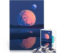 Puzzle da 2000 pezzi per adulti Due pianeti Giocattoli che creano dipendenza e sfidano l'intelligenza del cervello Idee regalo 70x100cm