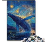 Puzzle da 2000 pezzi per adulti e adolescenti Balene nel cielo stellato per bambini dai 14 anni in su Gioca con i giocattoli perché è l'ideale come regalo per tutta la famiglia 70x100cm