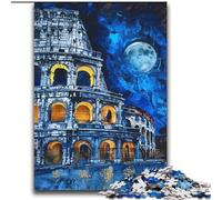 Puzzle da 2000 pezzi per adulti e adolescenti Colosseo Aiuta il cervello a esercitare Giocattoli avvincenti per coltivare la pazienza Interazione genitore-figlio 70x100cm