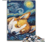 Puzzle da 2000 pezzi per adulti e adolescenti Corgi Night Sky per età 14 anni e oltre Bellissimo gioco di design Bellissimo gioco di design Ottimo regalo 70x100cm