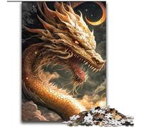 Puzzle da 2000 pezzi per adulti e adolescenti Cosmic Fantasy Dragon Staycation Kill Time con pezzi completamente interconnessi di forma casuale 70x100cm