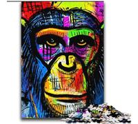 Puzzle da 2000 pezzi per adulti e adolescenti, gioco impegnativo con animali e scimmie, regali di Babbo Natale segreto, 70x100cm