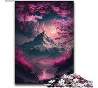 Puzzle da 2000 pezzi per adulti e adolescenti, paesaggio giapponese al neon, per età 14+ Difficile da completare ma divertente e umoristico Ottimi regali e giocattoli 70x100cm