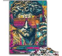 Puzzle da 2000 pezzi per adulti e adolescenti, Pop-art, Statua del David di Michelangelo, Gioco per famiglie, Antistress, Sfida difficile, Collezione di artisti, Belle arti, 70x100cm