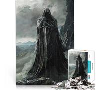 Puzzle da 2000 pezzi per adulti e adolescenti Portatore di spada oscuro Fatto di carta,per età 14+ Decorazione perfetta Decorazione da parete Regali unici per compleanno e Natale。misurare:70x100cm