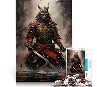 Puzzle da 2000 pezzi per adulti e adolescenti Samurai Fatto di cartone Adatto a partire dai 14 anni Sollievo dallo stress Regali interessanti per ridurre lo stress misurare：70x100cm