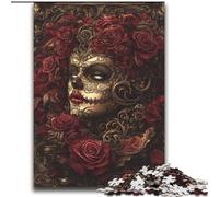 Puzzle da 2000 pezzi per adulti e adolescenti, scheletro della regina, difficile da completare ma divertente e umoristico, regalo di compleanno, regali, arte murale 70X100cm