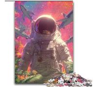 Puzzle da 2000 pezzi per adulti e adolescenti, tema: astronauta spaziale, aiuta il cervello a esercitare i giocattoli che creano dipendenza e coltivano la pazienza, decorazione perfetta (70x100cm)