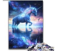 Puzzle da 2000 pezzi per adulti e adolescenti Unicorno dell'universo Gioco stimolante e gioco per famiglie Regali di Babbo Natale segreto 70x100cm