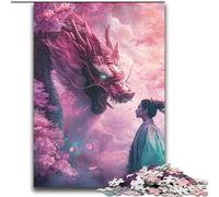 Puzzle da 2000 pezzi per adulti e adolescenti, universo, drago cinese, giocattoli educativi per l'apprendimento, giochi per famiglie, gioco educativo per compleanno, Natale, 70x100cm