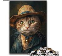 Puzzle da 2000 pezzi per adulti e ragazzi, Il gatto col cappello, giochi educativi, decorazione per la casa, regalo di compleanno, regali per età 14+, 70x100cm