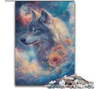 Puzzle da 2000 pezzi per adulti e ragazzi, motivo: Rose Wolf, per età 14+ Difficile da completare ma divertente e umoristico Ottimi regali e giocattoli 70x100cm