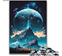 Puzzle da 2000 pezzi per adulti e ragazzi Paesaggio montano Allena il tuo cervello e le tue mani Regali per amici e familiari 70x100cm