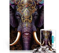 Puzzle da 2000 pezzi per adulti Elefante Giocattoli che creano dipendenza e sfidano l'intelligenza del cervello Ottimo regalo per i giochi 70x100cm