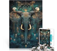 Puzzle da 2000 pezzi per adulti Elefante misterioso Difficile da completare ma divertente e umoristico offerte come regali per tutta la famiglia 70x100cm