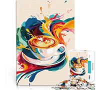Puzzle da 2000 pezzi per adulti Esplosione di Latte Art Gioco impegnativo e gioco in famiglia Lista dei desideri con Babbo Natale 70x100cm