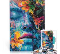 Puzzle da 2000 pezzi per adulti Espressioni di lei per il giocattolo di sfida del gioco educativo Migliorare l'amore tra le coppie 70x100cm