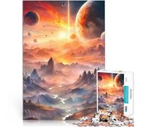 Puzzle da 2000 pezzi per adulti Flash di luce Antistress Vacanza in patria Uccidere il tempo Migliorare l'amore tra le coppie 70x100cm