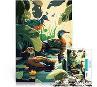 Puzzle da 2000 pezzi per adulti Foglie di mezzo d'acqua Gioco intellettuale giocattolo Ogni pezzo è unico - Gioco divertente e stimolante per tutta la famiglia 70x100cm