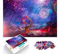 Puzzle da 2000 pezzi per adulti Foresta della Fantasia Giocattoli educativi per l'apprendimento Giochi per famiglie Adatto alle coppie 70x100cm