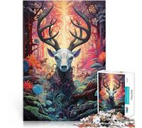 Puzzle da 2000 pezzi per adulti Foresta psichedelica Giocattoli educativi per l'apprendimento Giochi per famiglie Un'opera d'arte 70x100cm