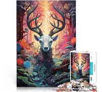 Puzzle da 2000 pezzi per adulti Foresta psichedelica Giocattoli educativi per l'apprendimento Giochi per famiglie Un'opera d'arte 70x100cm