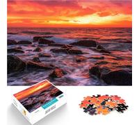 Puzzle da 2000 pezzi per adulti fuoco al cielo Giocattoli educativi per l'apprendimento Giochi per famiglie per la decorazione della casa 70x100cm