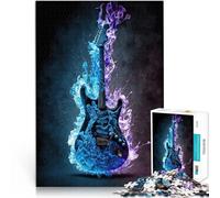 Puzzle da 2000 pezzi per adulti Fuoco di chitarra Difficile da completare ma divertente e umoristico Migliorare l'amore tra le coppie 70x100cm