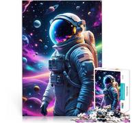 Puzzle da 2000 pezzi per adulti Galactica Hunter Space Giocattolo educativo intellettuale decomprimente con poster abbinato e foglio di quiz 70x100cm