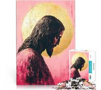 Puzzle da 2000 pezzi per adulti Gesù Sole d'Oro Giocattoli educativi per l'apprendimento Giochi per famiglie Regali di Babbo Natale segreto 70x100cm