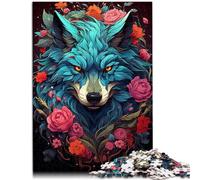 Puzzle da 2000 pezzi per adulti gioco di drago lupo velenoso giocattoli per regalo familiare migliorare l'amore tra coppie 27,56 "x 39,37"