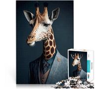 Puzzle da 2000 pezzi per adulti Giraffa Giocattoli che creano dipendenza e sfidano l'intelligenza del cervello Decorazione della casa 70x100cm