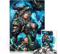 Puzzle da 2000 pezzi per adulti Guerriero Elfo Demone Drago Gioco di famiglia antistress sfida difficile per la decorazione della casa 70x100cm