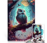 Puzzle da 2000 pezzi per adulti Gufo mitologico per il giocattolo di sfida del gioco educativo è ideale come regalo per tutta la famiglia 70x100cm